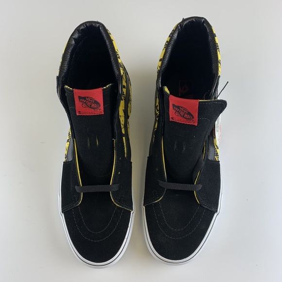 Vans X The Shining Classic Sk8-Hi Yellow Skate Shoe Mens Size 8.5 Womens 10 RARE main image 9